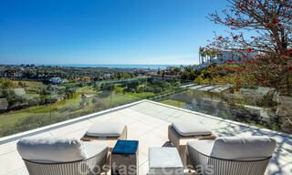 Prestigieuze, eigentijdse mediterrane villa te koop, eerstelijns golf in vijfsterren golfresort in Benahavis - Marbella 39028 
