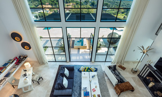 Prestigieuze, eigentijdse mediterrane villa te koop, eerstelijns golf in vijfsterren golfresort in Benahavis - Marbella 39029 