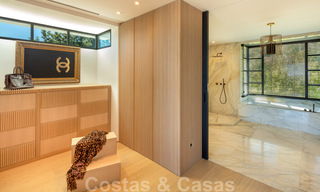 Prestigieuze, eigentijdse mediterrane villa te koop, eerstelijns golf in vijfsterren golfresort in Benahavis - Marbella 39032 
