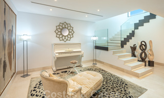 Prestigieuze, eigentijdse mediterrane villa te koop, eerstelijns golf in vijfsterren golfresort in Benahavis - Marbella 39036 