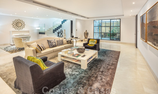 Prestigieuze, eigentijdse mediterrane villa te koop, eerstelijns golf in vijfsterren golfresort in Benahavis - Marbella 39037 