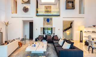 Prestigieuze, eigentijdse mediterrane villa te koop, eerstelijns golf in vijfsterren golfresort in Benahavis - Marbella 39039 