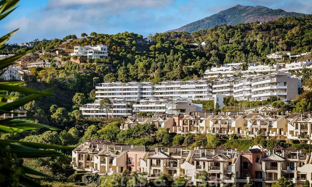 Modern, hedendaags, luxe penthouse te koop met panoramisch uitzicht op de vallei en de zee in het exclusieve Benahavis - Marbella 39135