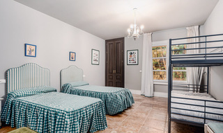 Luxevilla in sfeervolle, Mediterrane bouwstijl te koop met zeezicht in een vijfsterren golfresort in Benahavis - Marbella 39273 