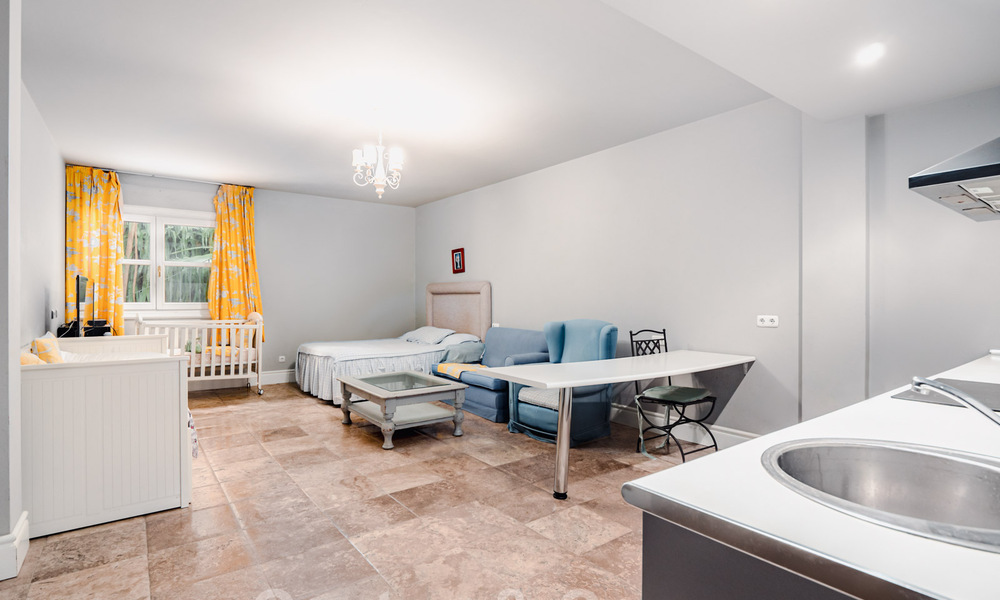 Luxevilla in sfeervolle, Mediterrane bouwstijl te koop met zeezicht in een vijfsterren golfresort in Benahavis - Marbella 39275