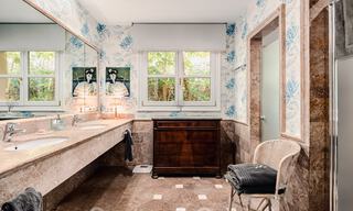 Luxevilla in sfeervolle, Mediterrane bouwstijl te koop met zeezicht in een vijfsterren golfresort in Benahavis - Marbella 39277 