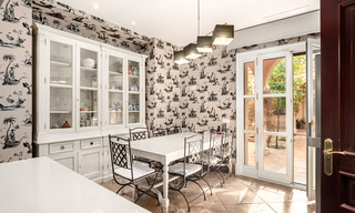 Luxevilla in sfeervolle, Mediterrane bouwstijl te koop met zeezicht in een vijfsterren golfresort in Benahavis - Marbella 39280 