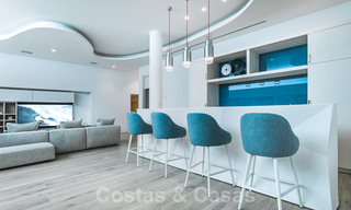 Instapklare, modernistische luxevilla te koop, nabij het strand en Puerto Banus, op de Golden Mile in Marbella 39377 