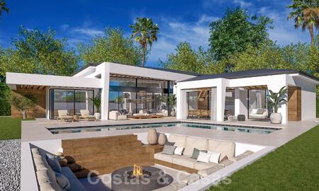 Nieuwe, hedendaagse luxevilla’s op één niveau, te koop in Nueva Andalucia, Marbella 39482