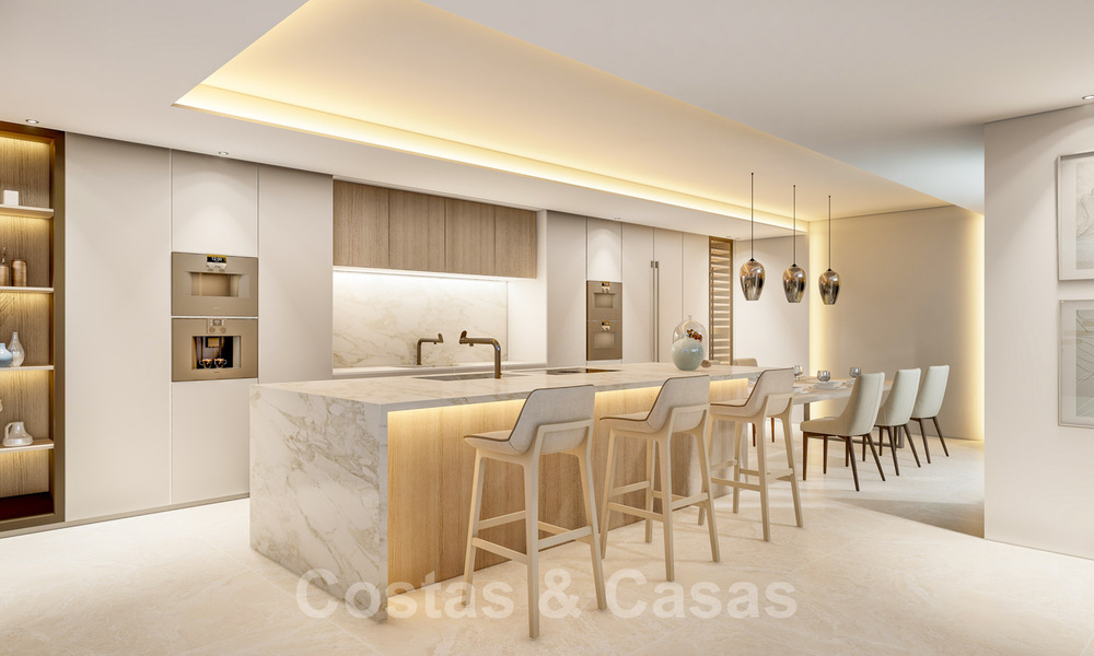 Modernistische Villa te koop, met zeezicht, omgeven door een prachtig, groen landschap in het exclusieve Cascada de Camojan, Golden Mile, Marbella 39641