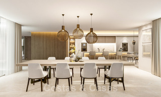 Modernistische Villa te koop, met zeezicht, omgeven door een prachtig, groen landschap in het exclusieve Cascada de Camojan, Golden Mile, Marbella 39642 