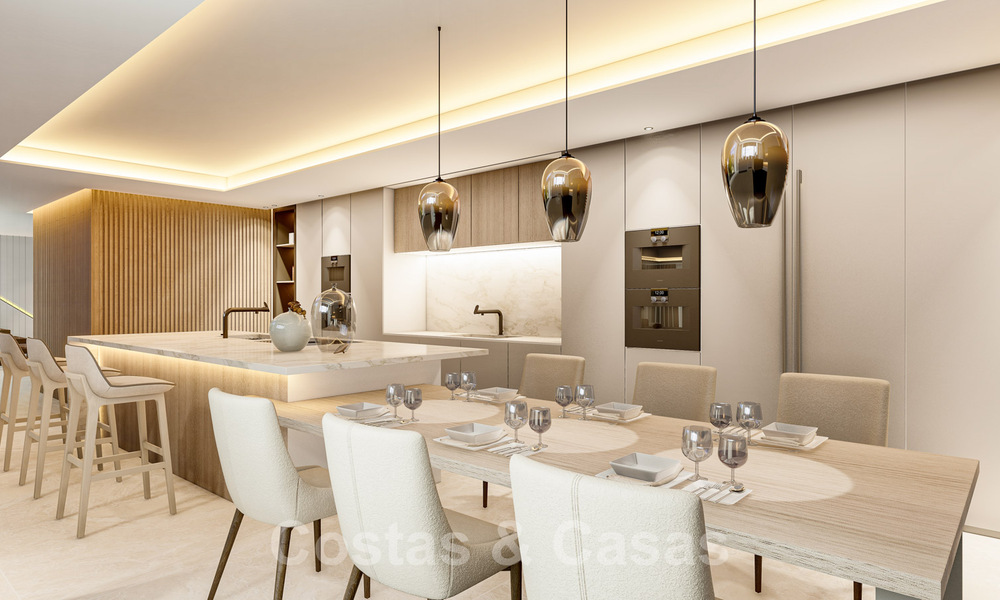 Modernistische Villa te koop, met zeezicht, omgeven door een prachtig, groen landschap in het exclusieve Cascada de Camojan, Golden Mile, Marbella 39643