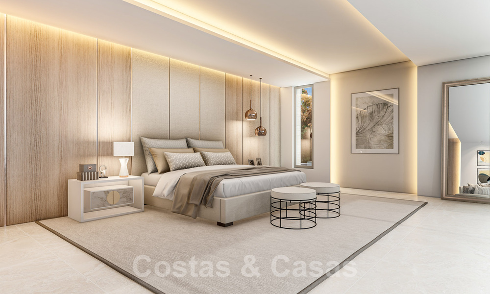 Modernistische Villa te koop, met zeezicht, omgeven door een prachtig, groen landschap in het exclusieve Cascada de Camojan, Golden Mile, Marbella 39646