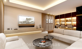 Modernistische Villa te koop, met zeezicht, omgeven door een prachtig, groen landschap in het exclusieve Cascada de Camojan, Golden Mile, Marbella 39654 