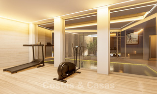 Modernistische Villa te koop, met zeezicht, omgeven door een prachtig, groen landschap in het exclusieve Cascada de Camojan, Golden Mile, Marbella 39663 