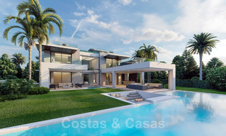 Moderne, luxevilla te koop in een gated and secure community op de Golden Mile in Marbella 39714 