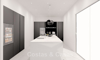 Luxueuze, nieuwbouw villa’s te koop aan de strandzijde met zeezicht in Marbella Oost 44080 