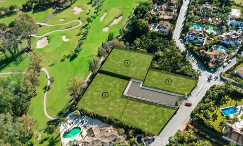 Architecturale, moderne, eerstelijns golf villa’s te koop in Nueva Andalucia, Marbella 39819