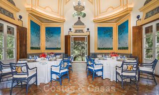 Adembenemend, stijlvol, andalusisch landgoed te koop op eerstelijns golf in Altos de Valderrama, Sotogrande 39966 