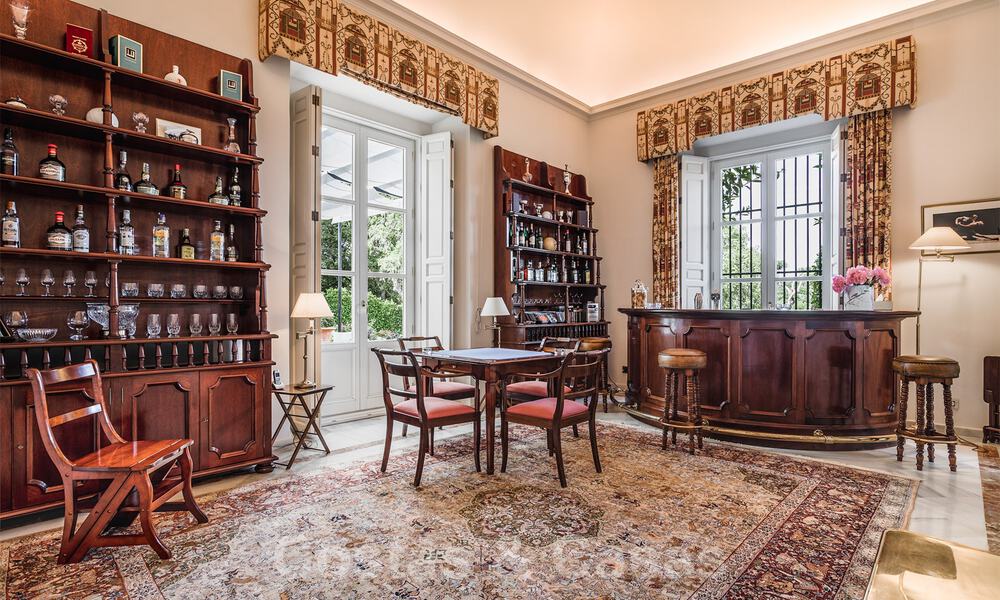 Adembenemend, stijlvol, andalusisch landgoed te koop op eerstelijns golf in Altos de Valderrama, Sotogrande 39969