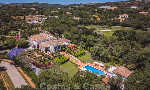 Adembenemend, stijlvol, andalusisch landgoed te koop op eerstelijns golf in Altos de Valderrama, Sotogrande 39977