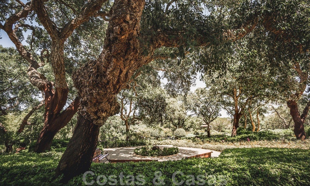 Adembenemend, stijlvol, andalusisch landgoed te koop op eerstelijns golf in Altos de Valderrama, Sotogrande 39981