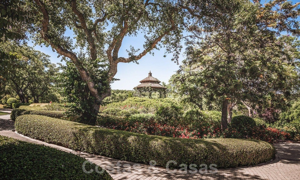 Adembenemend, stijlvol, andalusisch landgoed te koop op eerstelijns golf in Altos de Valderrama, Sotogrande 39983