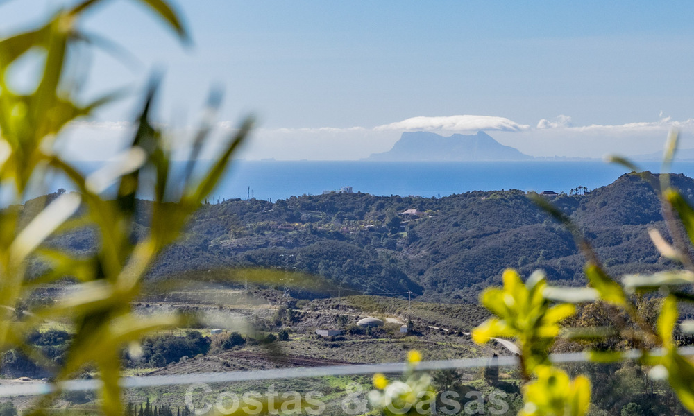 Instapklare, moderne - Andalusische, luxueuze nieuwbouw appartementen te koop met zeezicht in een gated resort in Benahavis - Marbella 40248