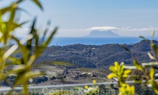 Instapklare, moderne - Andalusische, luxueuze nieuwbouw appartementen te koop met zeezicht in een gated resort in Benahavis - Marbella 40248 