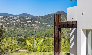 Instapklare, moderne - Andalusische, luxueuze nieuwbouw appartementen te koop met zeezicht in een gated resort in Benahavis - Marbella 40250 