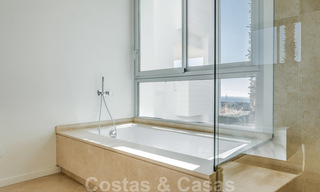 Instapklare, moderne - Andalusische, luxueuze nieuwbouw appartementen te koop met zeezicht in een gated resort in Benahavis - Marbella 40262 