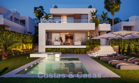 Moderne, nieuwbouwvilla’s te koop op de Golden Mile, Marbella 40365