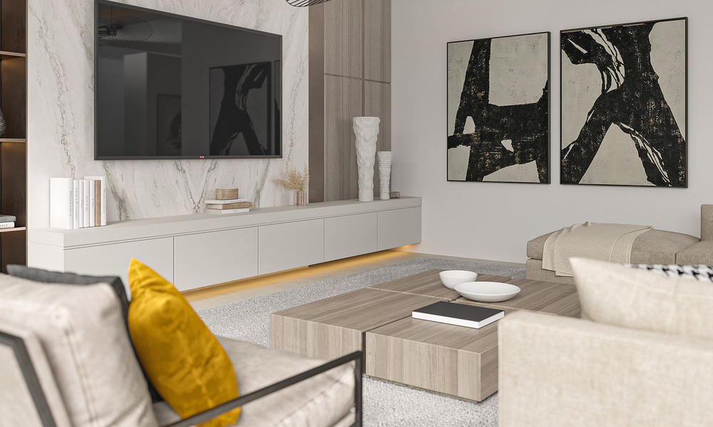 Moderne, nieuwbouwvilla’s te koop op de Golden Mile, Marbella 40369