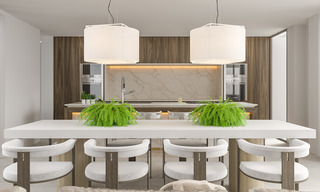 Moderne, nieuwbouwvilla’s te koop op de Golden Mile, Marbella 40370 