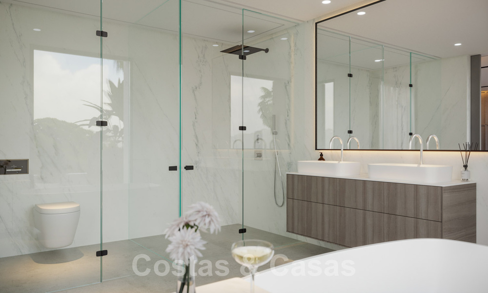 Moderne, nieuwbouwvilla’s te koop op de Golden Mile, Marbella 40372