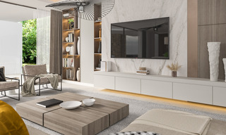 Moderne, nieuwbouwvilla’s te koop op de Golden Mile, Marbella 40373 
