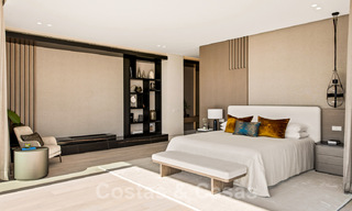 Royale, moderne villa te koop met spectaculair open zeezicht in een gated community in Benahavis - Marbella 40689 