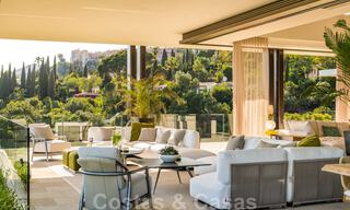 Royale, moderne villa te koop met spectaculair open zeezicht in een gated community in Benahavis - Marbella 40720 