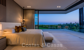 Royale, moderne villa te koop met spectaculair open zeezicht in een gated community in Benahavis - Marbella 40757 