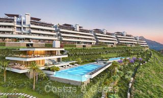 Nieuwe, moderne, luxe appartementen te koop met panoramisch zeezicht in Marbella - Benahavis 41176 