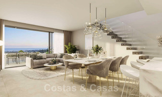 Nieuwe, moderne, luxe appartementen te koop met panoramisch zeezicht in Marbella - Benahavis 41179 