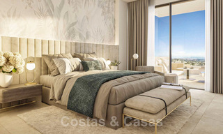 Nieuwe, moderne, luxe appartementen te koop met panoramisch zeezicht in Marbella - Benahavis 41181 