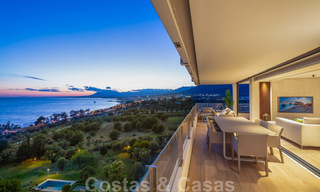 Eigentijds, modern, luxe appartement te koop met panoramisch zeezicht in Rio Real, Marbella 41296 