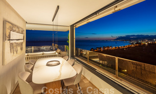 Eigentijds, modern, luxe appartement te koop met panoramisch zeezicht in Rio Real, Marbella 41299 