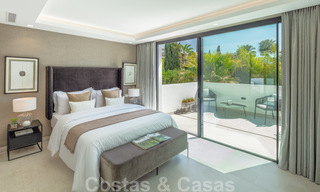 Eigentijdse luxevilla te koop, met panoramisch zicht op zee en de berg La Concha, op de Golden Mile van Marbella 41304 