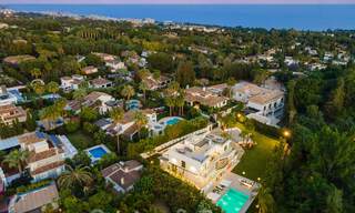 Eigentijdse luxevilla te koop, met panoramisch zicht op zee en de berg La Concha, op de Golden Mile van Marbella 41333 