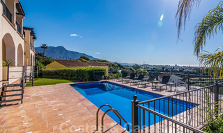 Luxueus, duplex penthouse te koop met panoramisch zeezicht in Benahavis - Marbella 41445 