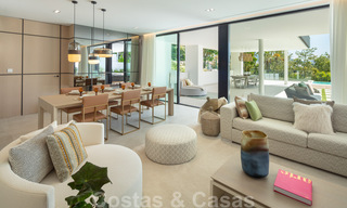 Luxueuze, LA-stijl villa te koop, met een open zicht op de La Concha berg in Nueva Andalucia - Marbella 41726 