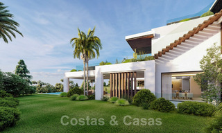 Luxe nieuwbouwvilla te koop in een afgeschermde wijk op de Golden Mile in Marbella 41800 