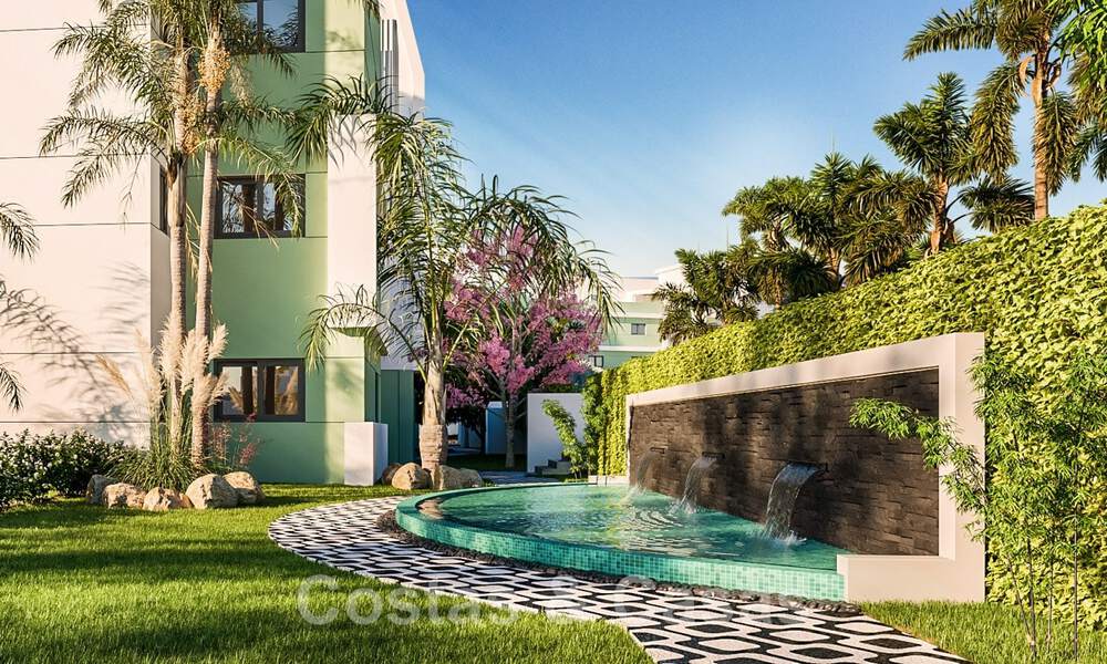 Moderne appartementen te koop, met mediterrane uitzichten, in La Cala de Mijas - Costa del Sol 42051